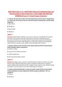 NUR 641EA Exam 1 V1 &vert; NUR 641EA Advanced Pathophysiology and &NewLine;Pharmacology for Nurse Educators &vert; Actual Q&A with Rationale &NewLine;&lpar;NUR641EA Exam 1&rpar; &vert; Grand Canyon University 