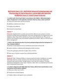 NUR 641EA Exam 2 V2 &vert; NUR 641EA Advanced Pathophysiology and &NewLine;Pharmacology for Nurse Educators &vert; Actual Q&A with Rationale &NewLine;&lpar;NUR641EA Exam 2&rpar; &vert; Grand Canyon University 