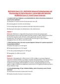 NUR 641EA Exam 2 V1&ndash;V3 &vert; NUR 641EA Advanced Pathophysiology and Pharmacology for Nurse Educators &vert; Actual Q&A with Rationale &lpar;NUR641EA Exam 2&rpar; &vert; Grand Canyon University