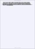 Test Bank for For Evidence-Based Practice for Nurses - Graded A&plus; Comprehensive Exam Prep