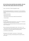 BPS 4102 FINAL EXAM QUESTIONS AND ANSWERS &vert; BPS 4102 FINAL EXAM STUDY GUIDE & PRACTICE TEST 2026&sol;2027