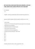 BPS 4102 FINAL EXAM QUESTIONS AND ANSWERS &vert; BPS 4102 FINAL EXAM STUDY GUIDE & PRACTICE TEST 2026&sol;2027