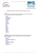 NRS Stroke Research Network&colon; Comprehensive Research Study Summaries