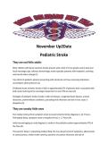 Pediatric Stroke Clinical Guide&colon; North Colorado Med Evac Protocol Summaries