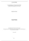 Priority Medicines for Europe and the World Study Guide&colon; Section 6&period;6 Acute Stroke