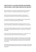 NURS 332 EXAM 1 ALL QUIZZES QUESTIONS AND ANSWERS &vert; NURS 332 EXAM 1 STUDY GUIDE & PRACTICE TEST 2026&sol;2027