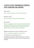 COG170 COGITO FUNDAMENTALS ESSENTIAL&NewLine;STUDY QUESTIONS AND ANSWERS&NewLine;