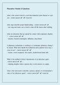 PharmSeer Module 15 Questions & Answers &vert; Exam