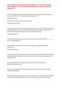 PALS HEARTCODE EXAM WITH CORRECT ACTUAL QUESTIONS AND CORRECTLY WELL DEFINED ANSWERS LATEST ALREADY GRADED A&plus;&NewLine;