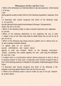 PharmSeer 16 Eye & Ear Care &vert; Pharmacy Study Guide & Exam