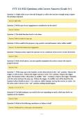 FTT 111-9352 Questions with Correct Answers &lpar;Grade A&plus;&rpar;