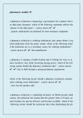 PharmSeer Module 10 &vert; Questions & Answers &vert; Exam Study Guide