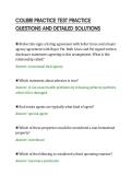 COLIBRI PRACTICE TEST PRACTICE&NewLine;QUESTIONS AND DETAILED SOLUTIONS