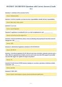 HAZMAT AWARENESS Questions with Correct Answers &lpar;Grade&NewLine;A&plus;&rpar;