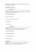 NU 578 Advanced Nursing Practice Exam 3 &ndash; University of South Alabama &ndash; 2026&sol;2027 Updated 100&percnt; Correct Questions and Answers for Guaranteed A&plus; Success