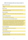 HDFS CH&period; 8 Questions with Correct Answers &lpar;Grade A&plus;&rpar;