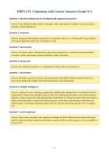 HDFS CH&period; 1 Questions with Correct Answers &lpar;Grade A&plus;&rpar;