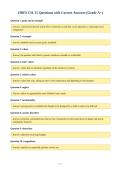 Package Deal-&semi;&semi;HDFS Exams Questios with CORRECT Answers 