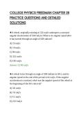COLLEGE PHYSICS FREEDMAN CHAPTER 28&NewLine;PRACTICE QUESTIONS AND DETAILED&NewLine;SOLUTIONS&NewLine;