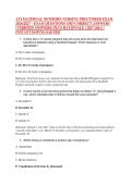 ATI MATERNAL NEWBORN NURSING PROCTORED EXAM &NewLine;2026&sol;2027 &ndash; EXAM QUESTIONS AND CORRECT ANSWERS &NewLine;&lpar;VERIFIED ANSWERS&rpar; PLUS RATIONALE &vert; 2027 Q&A &vert; &NewLine;INSTANT DOWNLOAD PDF