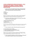 ATI RN CORE EXAM BUNDLE 2026&sol;2027 &ndash; COMPREHENSIVE PREDICTOR&comma; FUNDAMENTALS&comma; ADULT MEDICAL-SURGICAL&comma; PHARMACOLOGY & MATERNAL NEWBORN &ndash; EXAM QUESTIONS AND CORRECT ANSWERS &lpar;VERIFIED ANSWERS&rpar; PLUS RATIONALE &vert; 2027 Q&A &vert; INSTANT DOWNLOAD PDF