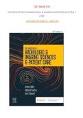 TEST BANK FOR INTRODUCTION TO RADIOLOGIC & IMAGING SCIENCES & PATIENT CARE&NewLine;AUTHOR&colon; RICHARD R&period; CARLTON&NewLine;&NewLine;