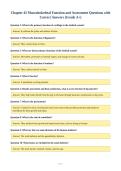 Chapter 45 Musculoskeletal Function and Assessment Questions with&NewLine;Correct Answers &lpar;Grade A&plus;&rpar;