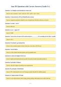 iaao 201 Questions with Correct Answers &lpar;Grade A&plus;&rpar;