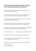 NURS 171 EXAM 3 QUESTIONS AND ANSWERS &vert; NURS 171 EXAM 3 STUDY GUIDE & PRACTICE TEST 2026&sol;2027
