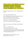 NUR253 EXAM 3 &lpar;NEW VERSION 2026&sol;2027&rpar;&NewLine;HYPERBILIRUBINEMIA TREATMENT&NewLine;PRINCIPLES TERMINAL ASSESSMENT&NewLine;SUCCESS WORKBOOK 2026&period; TOP SCORE A&plus;