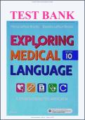 Test Bank&colon; Test-Bank-For-Exploring-Medical-Language-10th-Edition-By-Myrna-Lafleur-Brooks-Isbn-No-10-0323396453-I&period;&period;&period;