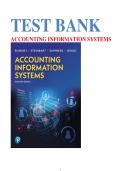 Test Bank for Accounting Information Systems 16th Edition by Marshall B&period; Romney&comma; Paul J&period; Steinbart&vert; 9780138114411&vert; All Chapters 1-24&vert; UPDATED