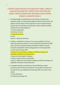 CERTIFIED CODING SPECIALIST &lpar;CCS&rpar; EXAM WITH AHIMA &sol; AHIMA CCS &NewLine;EXAM QUESTION BANK WITH COMPLETE REAL QUESTIONS AND &NewLine;CORRECT VERIFIED ANSWERS WITH RATIONALES &lpar;A NEW UPDATED &NewLine;VERSION &rpar; &vert;GUARANTEED PASS A&plus;
