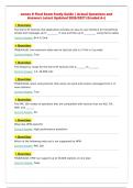 annex D Final Exam Study Guide &vert; Actual Questions and&NewLine;Answers Latest Updated 2026&sol;2027 &lpar;Graded A&plus;&rpar;
