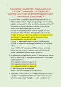 FLORIDA CERTIFIED ARMED SECURITY OFFICER &lpar;CLASS G&rpar; EXAM &NewLine;2026&sol;2027 ACCURATE EXAM REAL QUESTIONS WITH WELL &NewLine;ELABORATED ANSWERS &lpar;100&percnt; CORRECT VERIFIED SOLUTIONS&rpar; LATEST &NewLine;UPDATED VERSION&vert; GUARANTEED PASS A&plus; 