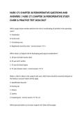 NURS 171 CHAPTER 36 PERIOPERATIVE QUESTIONS AND ANSWERS &vert; NURS 171 CHAPTER 36 PERIOPERATIVE STUDY GUIDE & PRACTICE TEST 2026&sol;2027