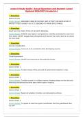 annex D Quiz 2 &vert; Actual Questions and Answers Latest&NewLine;Updated 2026&sol;2027 &lpar;Graded A&plus;&rpar;