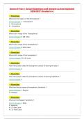 Annex D Test &vert; Actual Questions and Answers Latest Updated&NewLine;2026&sol;2027 &lpar;Graded A&plus;&rpar;