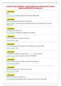 Annex D Test &vert; Actual Questions and Answers Latest Updated&NewLine;2026&sol;2027 &lpar;Graded A&plus;&rpar;