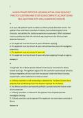 ILLINOIS PRIVATE DETECTIVE LICENSING ACTUAL EXAM 2026&sol;2027 &NewLine;PRACTICE QUESTIONS AND STUDY GUIDE COMPLETE ACCURATE EXAM &NewLine;REAL QUESTIONS WITH WELL ELABORATED ANSWERS