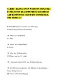 NUR254 EXAM 2 &lpar;NEW VERSION 2026&sol;2027&rpar;&NewLine;EVALUATION QUIZ COMPLETE QUESTIONS&NewLine;AND RESPONSES 2026 PASS CONFIRMED&period;&NewLine;TOP SCORE A&plus;