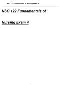 NSG 122 Fundamentals of Nursing Exam 4 &vert; Herzing University Questions & Answers 2026&sol;2027