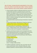 MHA 702 EXAM 1 &lpar;HUMAN RESOURSE MANAGEMENT&rpar; ACTUAL EXAM &NewLine;LATEST 2026 COMPLETE QUESTIONS AND CORRECT DETAILED ANSWERS &NewLine;&lpar;VERIFIED ANSWERS&rpar; A NEW UPDATED VERSION &vert;ALREADY GRADED A&plus;