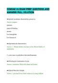 COMSAE 115 EXAM PREP QUESTIONS AND&NewLine;ANSWERS FULL SOLUTION&NewLine;