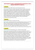 APCO Module 12 Exam &cap;&boxUl;&pound; Actual Questions and Answers Latest Updated 2026&Gamma;&ecirc;&ograve;2027 &lpar;Graded A&plus;