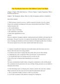 The Psychiatric Interview 4th Edition Carlat Test Bank &vert; Questions & Answers 2026&sol;2027