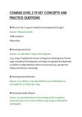 COMSAE LEVEL 2 111 KEY CONCEPTS AND&NewLine;PRACTICE QUESTIONS&NewLine;