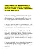 NUR254 EXAM 4 &lpar;NEW VERSION 2026&sol;2027&rpar;&NewLine;FLUID ELECTROLYTE BALANCE CALCULATION&NewLine;PLANNING TACTICAL READINESS ENDORSEMENT&NewLine;SET 2026&period; TOP SCORE A&plus;