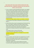NACE EXAM LATEST 2026 A NEW UPDATED VERSION WITH REAL &NewLine;QUESTIONS AND WELL ELABORATED ANSWERS WITH EXPLANATION &vert; &NewLine;RATED A&plus; &lpar;ACTUAL EXAM&rpar; 