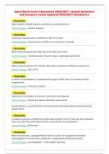 Apex Mock Exam 2 Questions 2026&sol;2027 &vert; Actual Questions&NewLine;and Answers Latest Updated 2026&sol;2027 &lpar;Graded A&plus;&rpar;